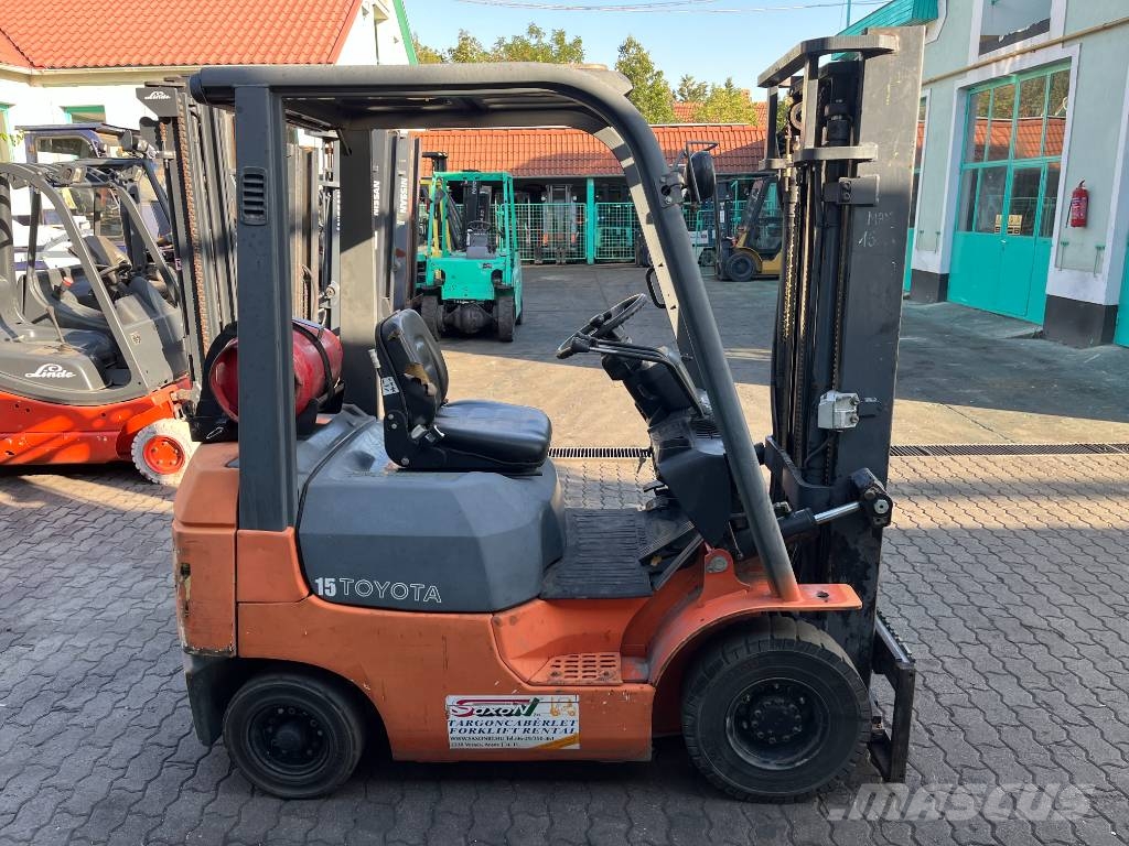 Toyota 7 FGF 15 /40/ V-4167 OB LPG (dujiniai) krautuvai