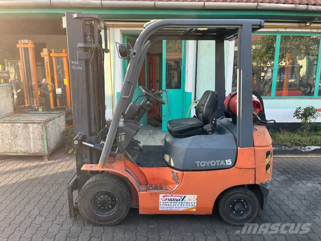 Toyota 7 FGF 15 /40/ V-4167 OB LPG (dujiniai) krautuvai