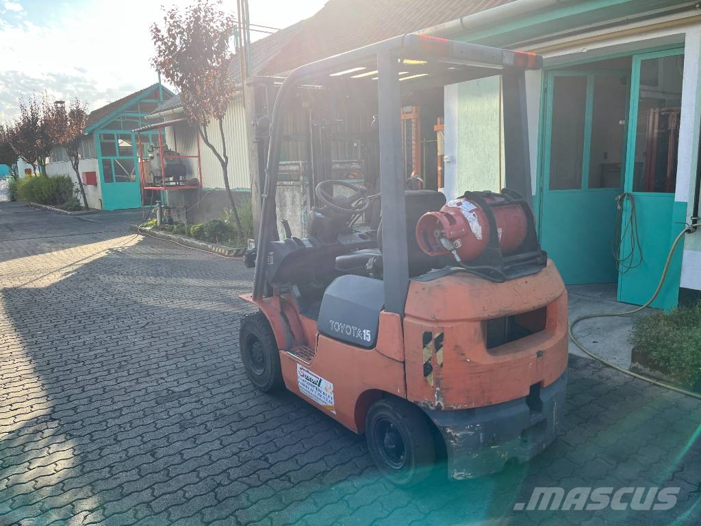 Toyota 7 FGF 15 /40/ V-4167 OB LPG (dujiniai) krautuvai