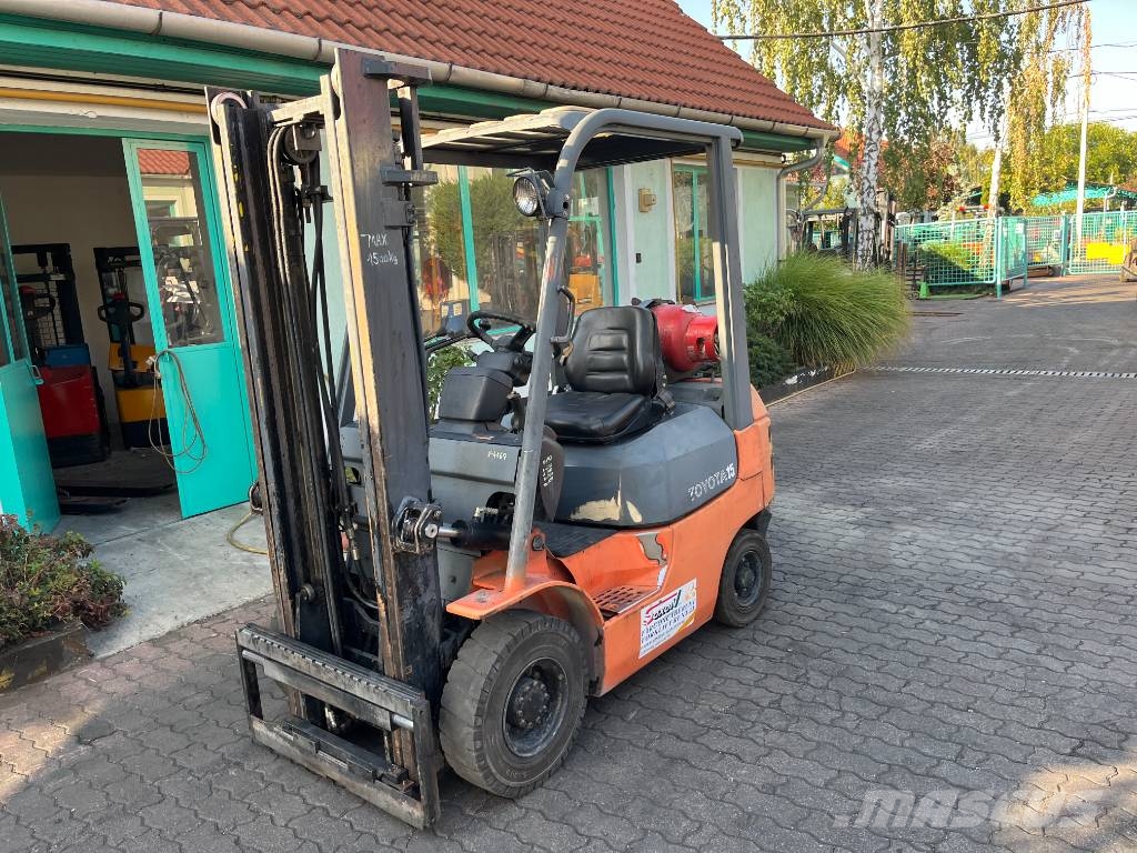 Toyota 7 FGF 15 /40/ V-4167 OB LPG (dujiniai) krautuvai
