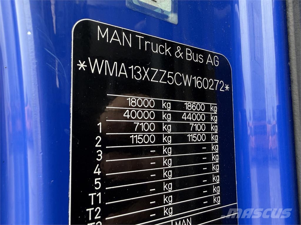 MAN TGX VIN 272 Trækkere