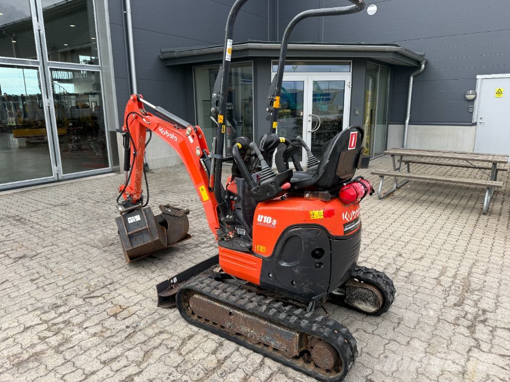Kubota U 10-3 Miniekskavaatorid < 7 t