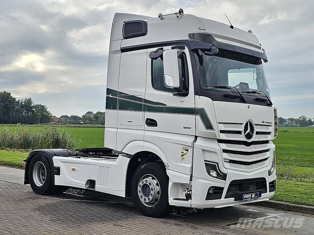 Mercedes-Benz ACTROS 1851 LS BIG SPACE,2Xtank,Standklima,oil ret Vlačilci