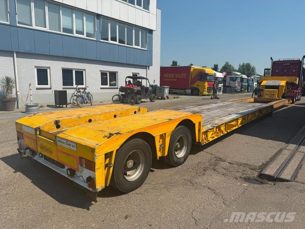 Nooteboom EURO-38-02 / BED: 8,0m + 5,25m Extendable = 13,25m Låg lastande semi trailer