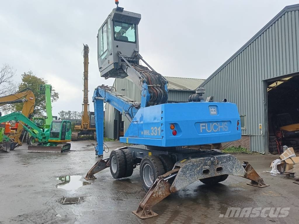 Fuchs MHL 331 waste industry handler 22 ton umslagbagger Materjalikäitlusmasinad