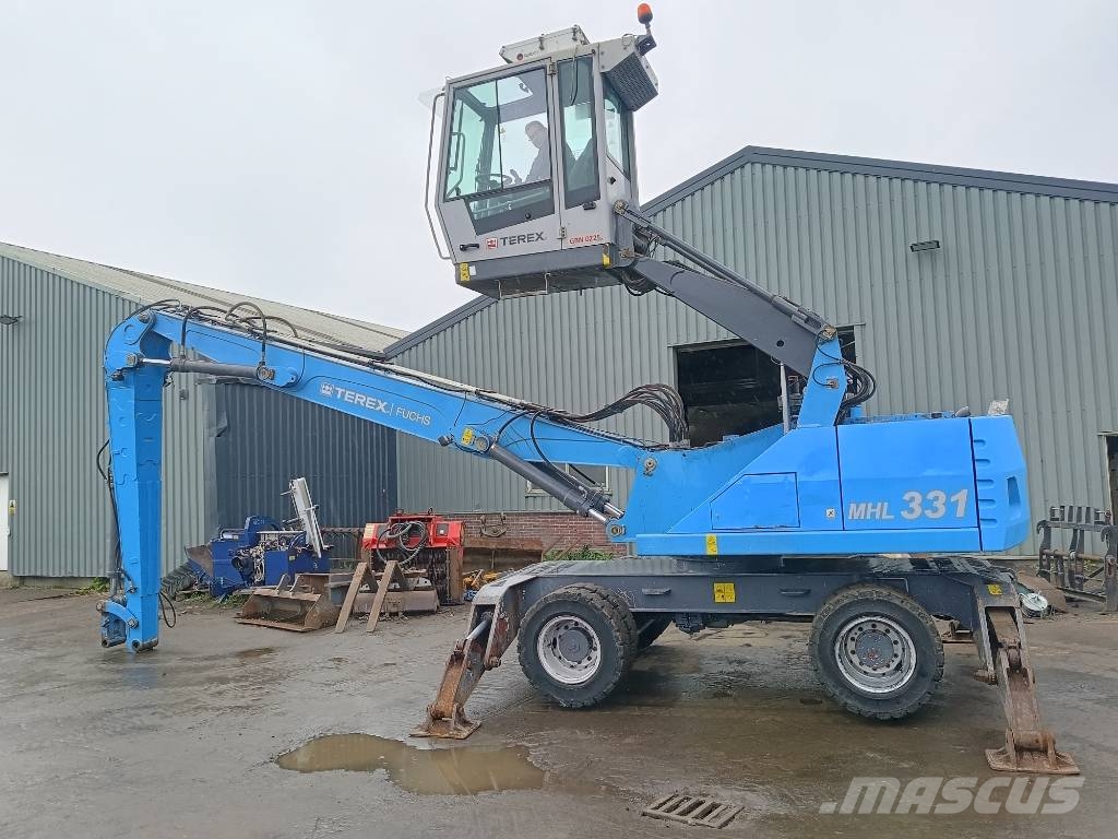 Fuchs MHL 331 waste industry handler 22 ton umslagbagger Materjalikäitlusmasinad