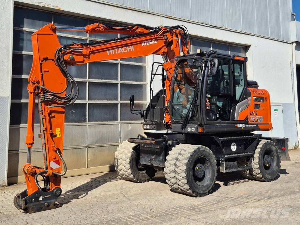 Hitachi ZX 155 W-7 Bageri na kotačima