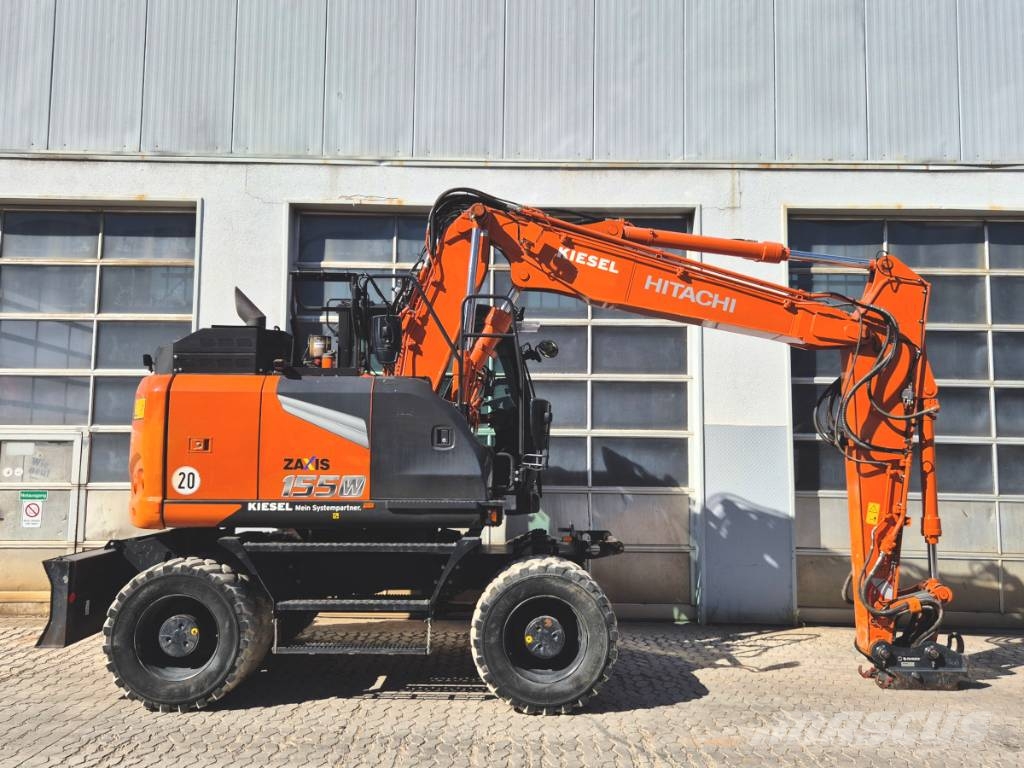 Hitachi ZX 155 W-7 Bageri na kotačima