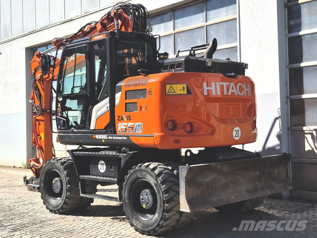 Hitachi ZX 155 W-7 Bageri na kotačima
