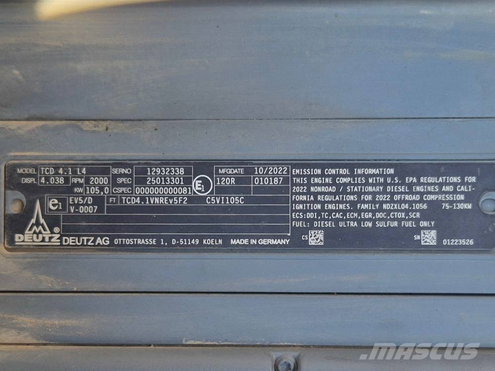 Hitachi ZX 155 W-7 Bageri na kotačima