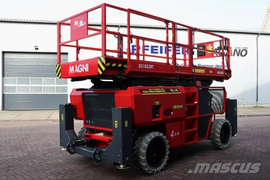 Magni DS1823RT Diesel, 4x4 Rough Terrain, 18m Working He Škaraste platforme