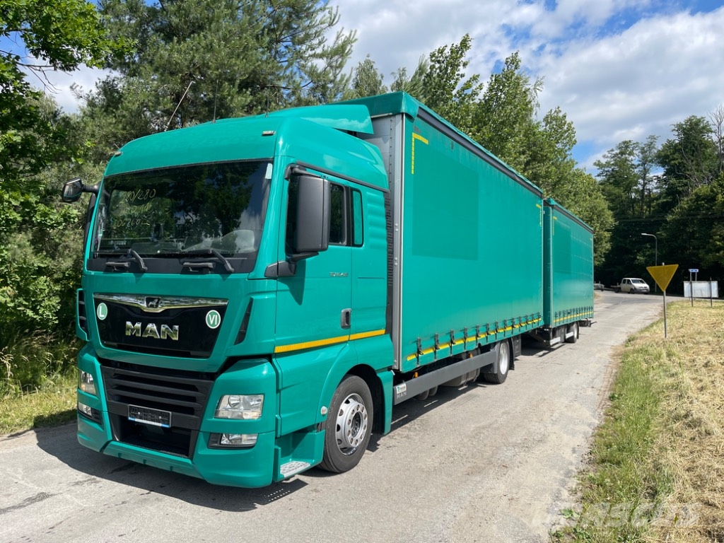 MAN TGX 18.420 Camiones de caja de lona