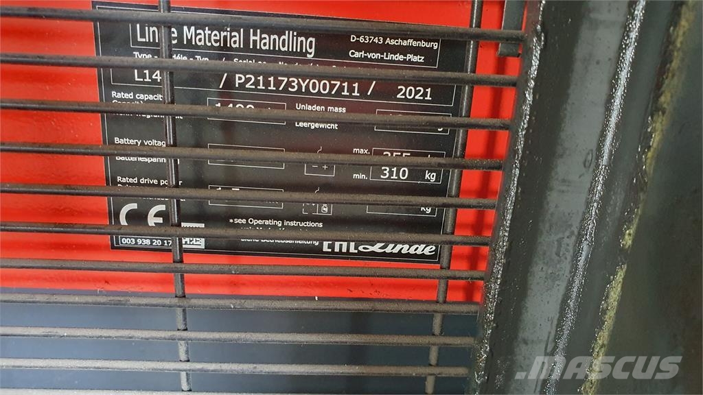 Linde L14 行走式堆垛机