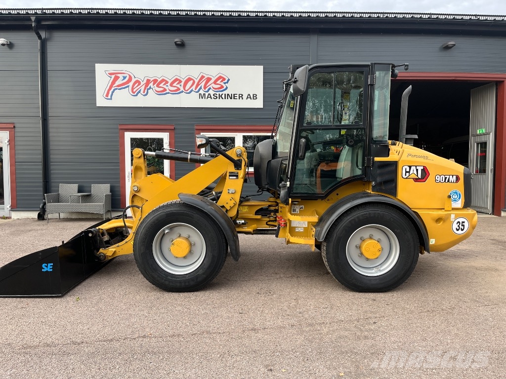 CAT 907 M-22 C-smörj,Nya Däck,35km/h Cargadoras sobre ruedas