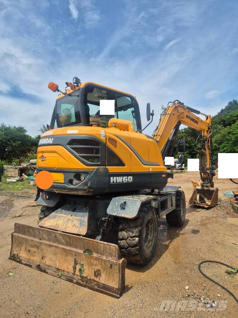 Hyundai HW 60 Eco Wheeled excavators