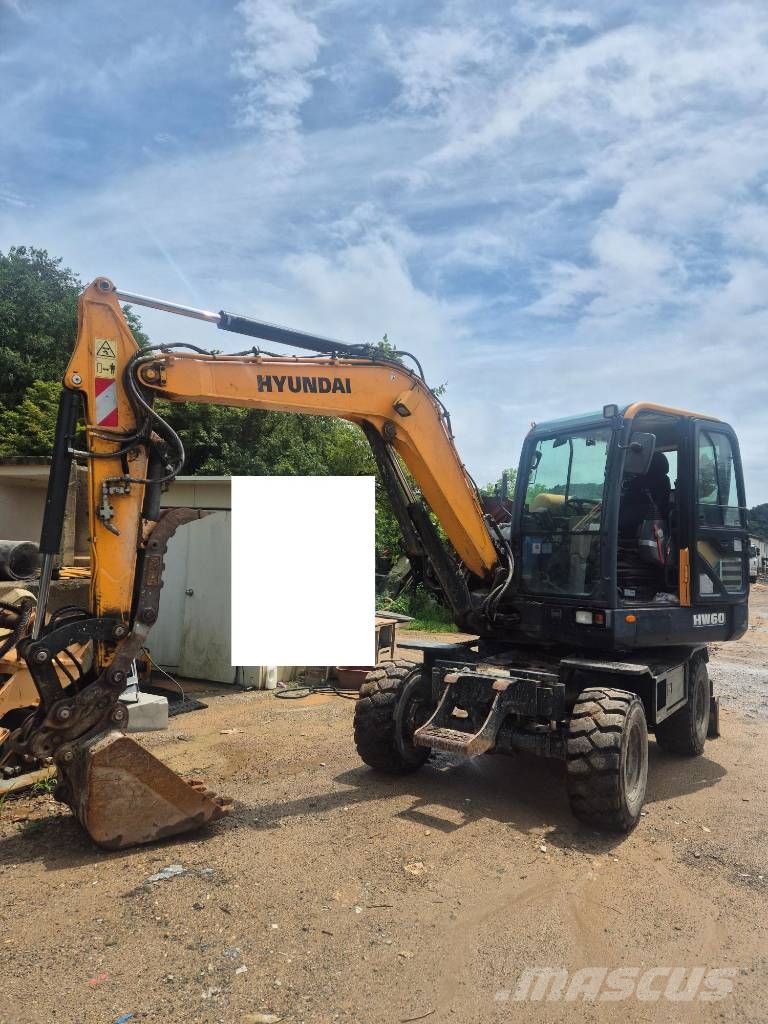 Hyundai HW 60 Eco Wheeled excavators