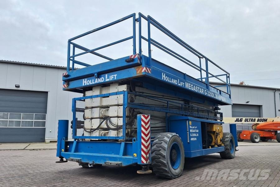 Holland Lift Megastar G320DL30 4WDS/N Diesel, 4x4x4 Drive, 34m Makazaste platforme
