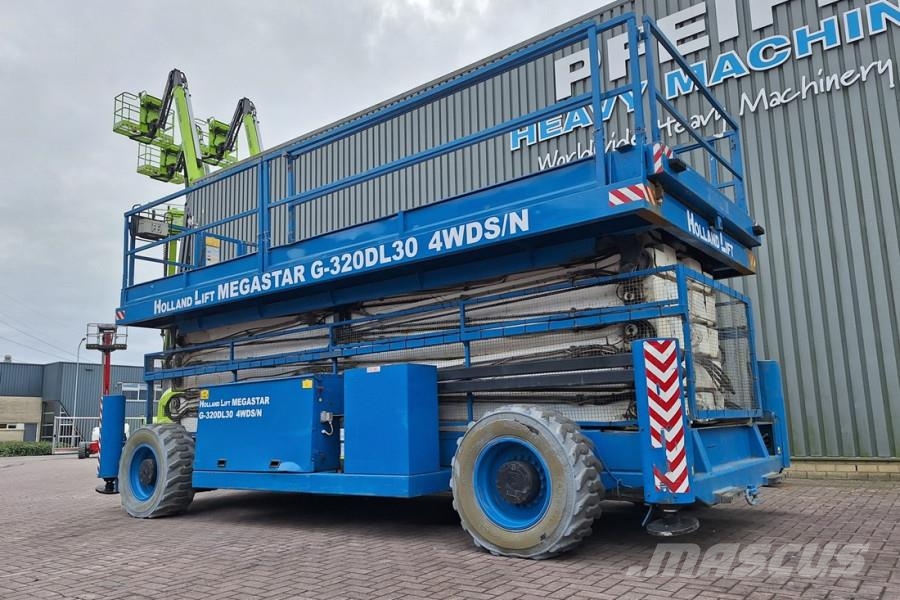 Holland Lift Megastar G320DL30 4WDS/N Diesel, 4x4x4 Drive, 34m Makazaste platforme