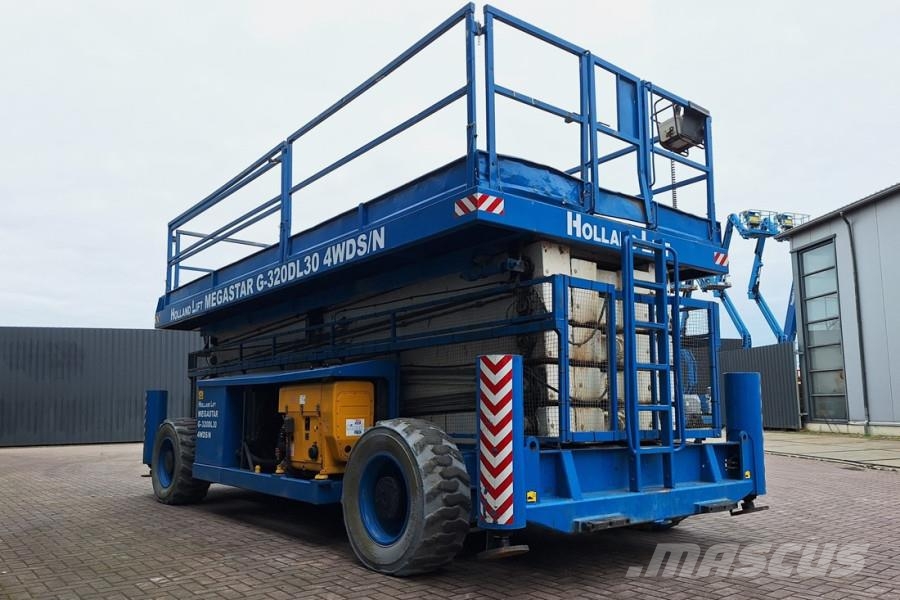 Holland Lift Megastar G320DL30 4WDS/N Diesel, 4x4x4 Drive, 34m Makazaste platforme