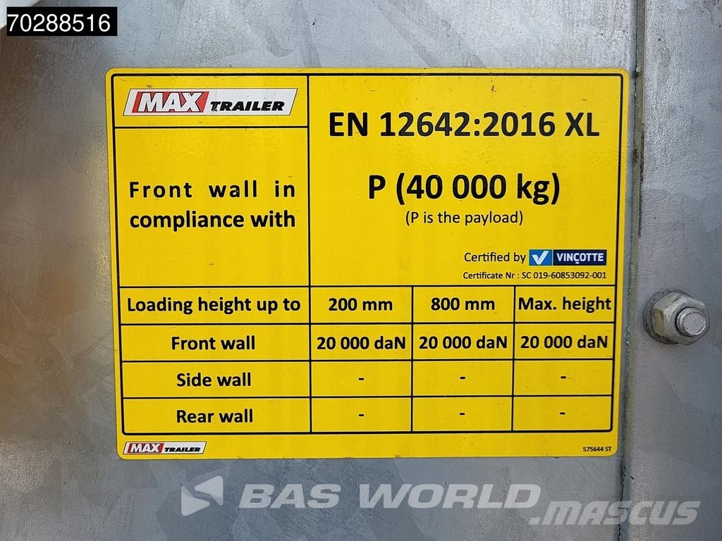 Faymonville MAX210-Z-3AA-13.60-22.5-2.54 3 axles 29M 2x extend Полуприцепы-платформы/боковая разгрузка