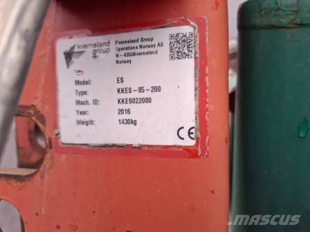 Kverneland ES-4 Paluuaurat
