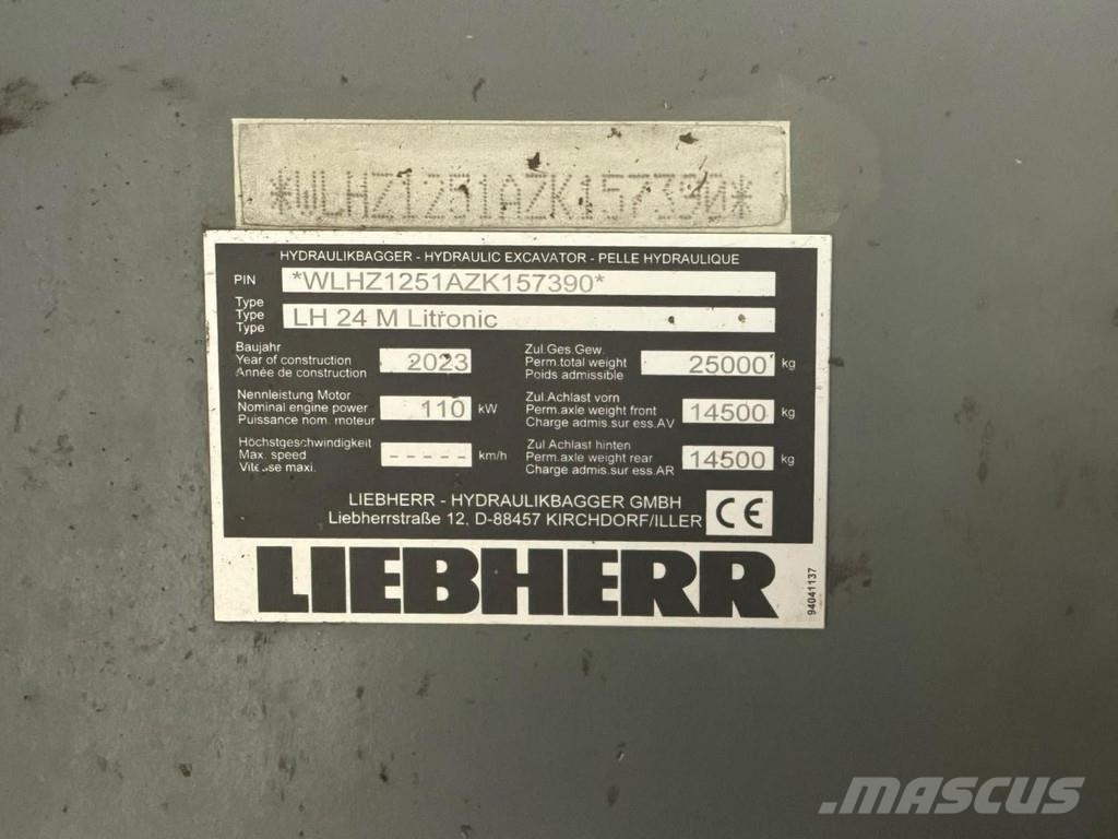 Liebherr LH 24 M Bagri za prekladanje primarnih/sekundarnih surovin