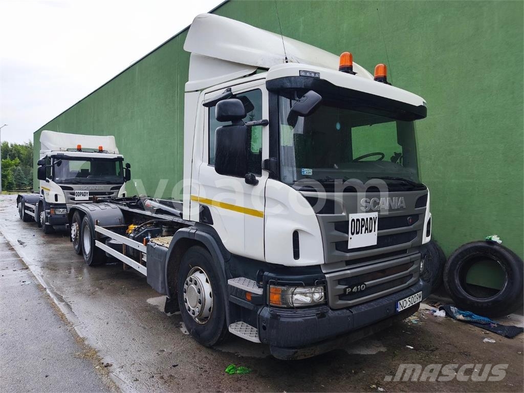 Scania P 410 شاحنات بمقصورة وهيكل