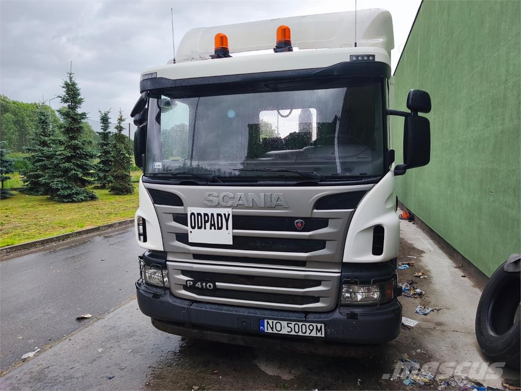 Scania P 410 شاحنات بمقصورة وهيكل
