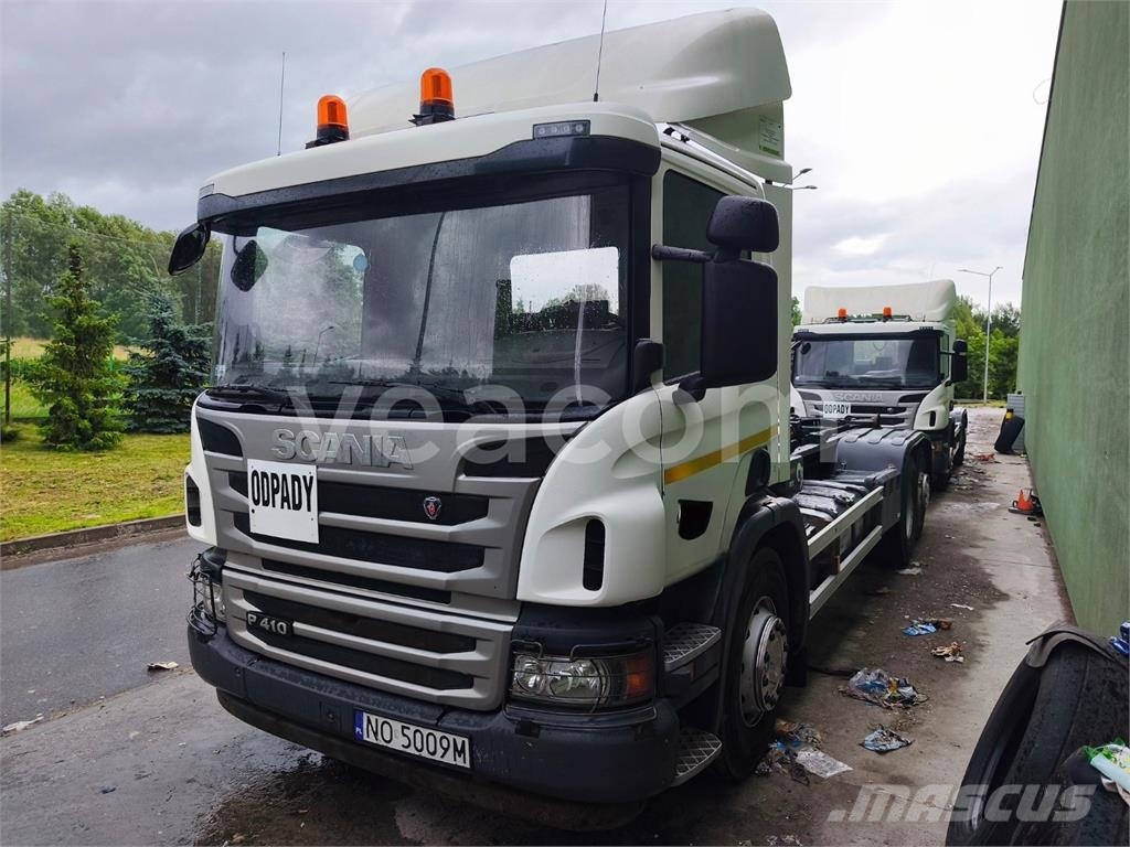 Scania P 410 شاحنات بمقصورة وهيكل