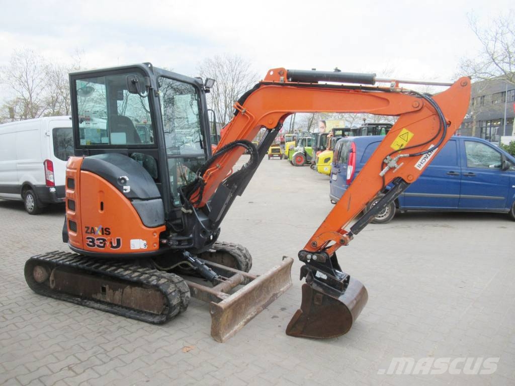 Hitachi ZX33U-5A hydr. Wechsler MS03 Mini bageri < 7t