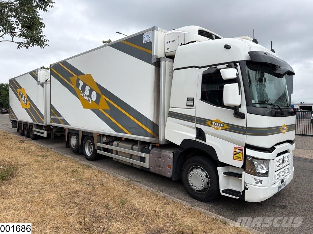Renault T 520 6x2, EURO 6D, Retarder, Combi, Fruehauf Temperature controlled trucks