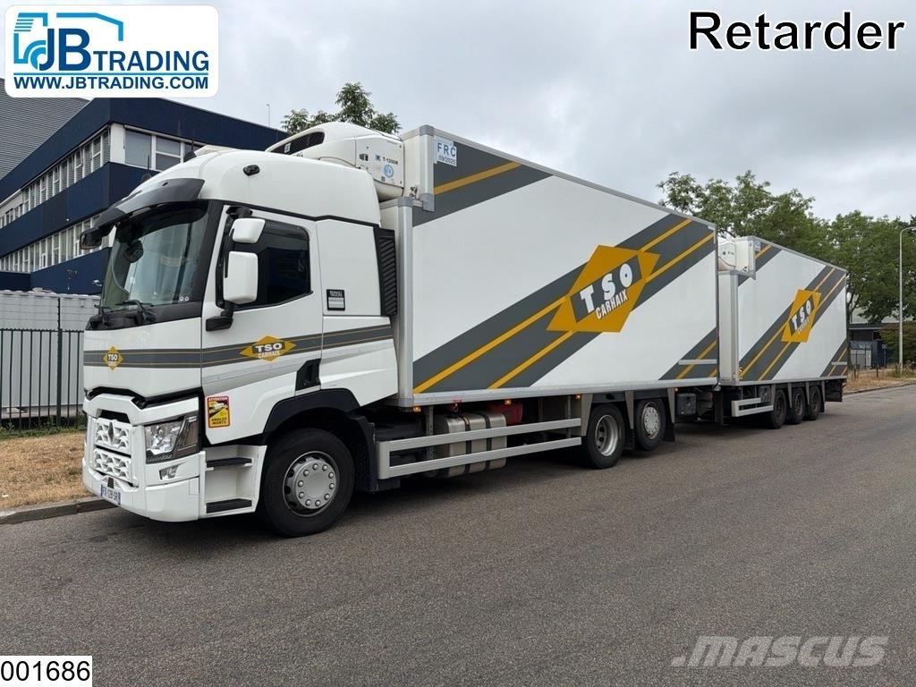 Renault T 520 6x2, EURO 6D, Retarder, Combi, Fruehauf Temperature controlled trucks
