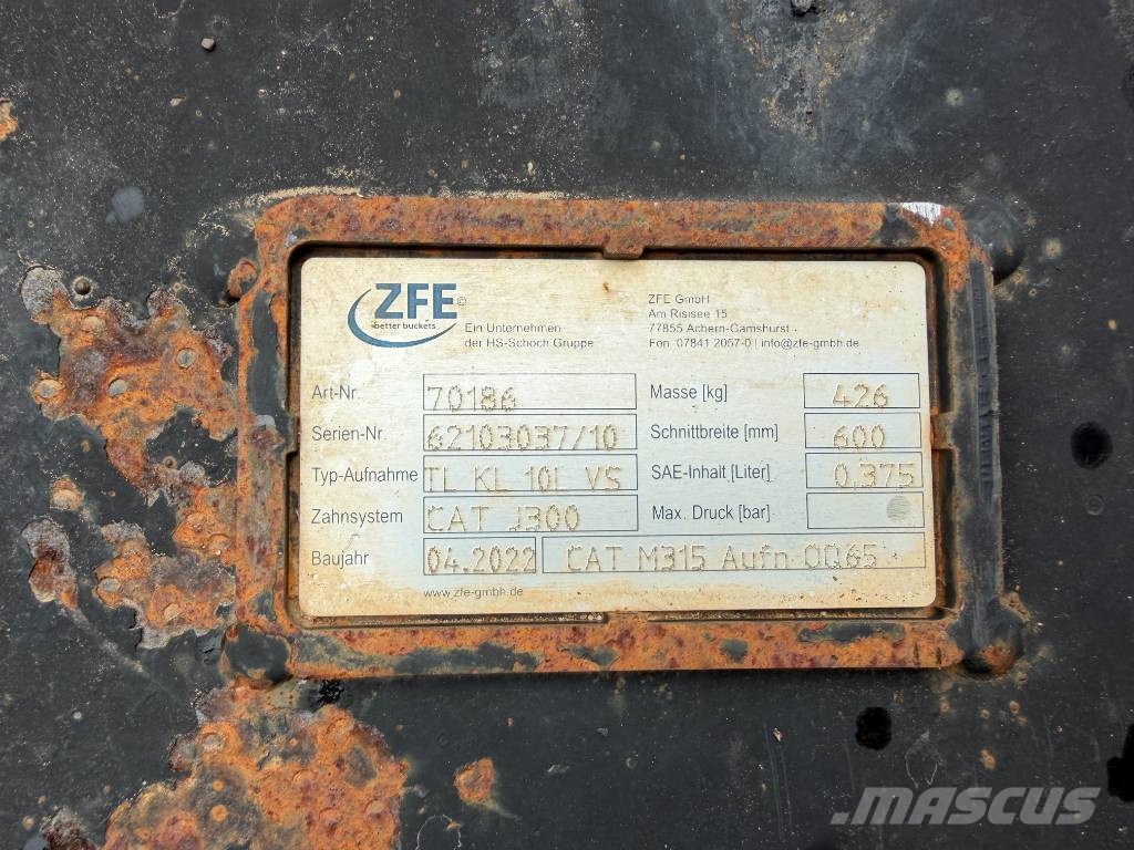 OilQuick OQ65 Kašike / Korpe