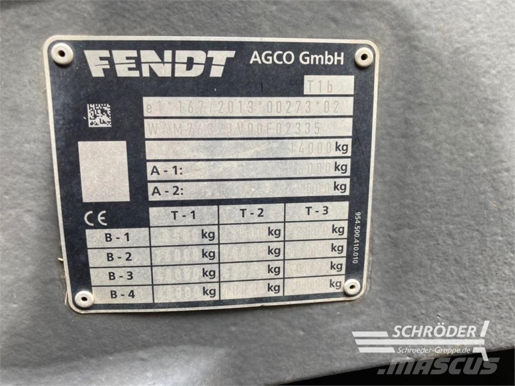 Fendt 720 VARIO GEN6 PROFI PLUS Tratores