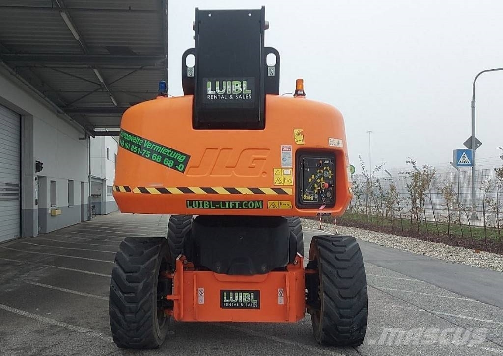 JLG 1350 SJP , 43m boom lift, Teleskopbühne 견인식 전동이동 리프트