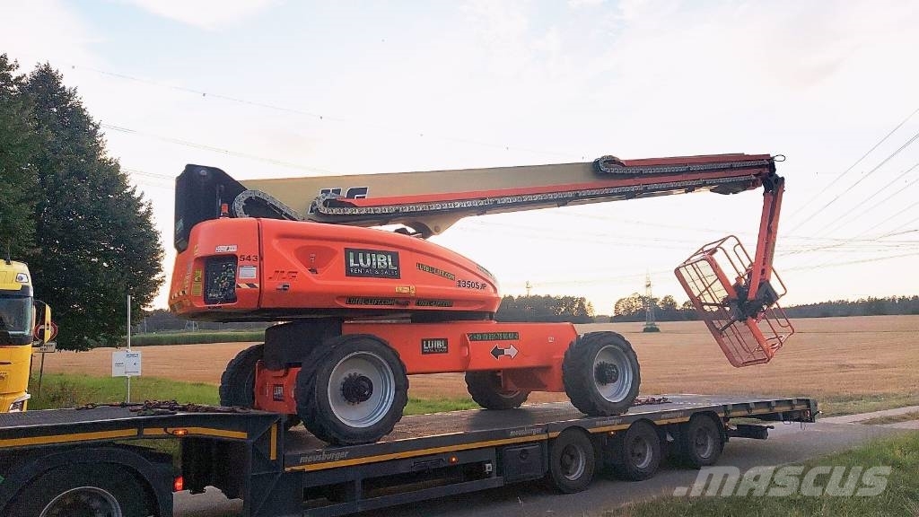 JLG 1350 SJP , 43m boom lift, Teleskopbühne 견인식 전동이동 리프트