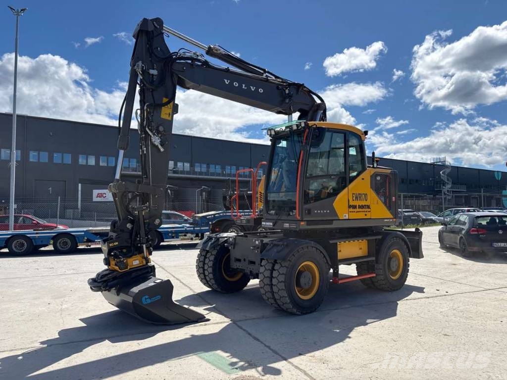 Volvo EWR170 Uthyres/For Rental Kolová rýpadla