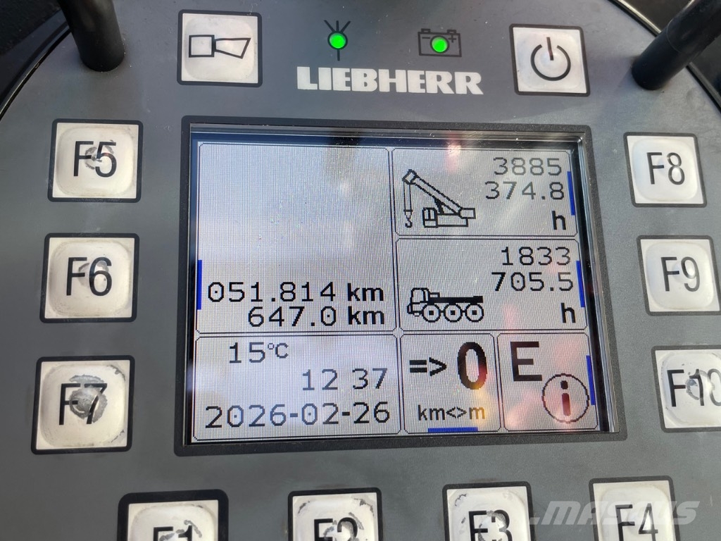 Liebherr LTC 1050-3.1 全路面起重機/吊車