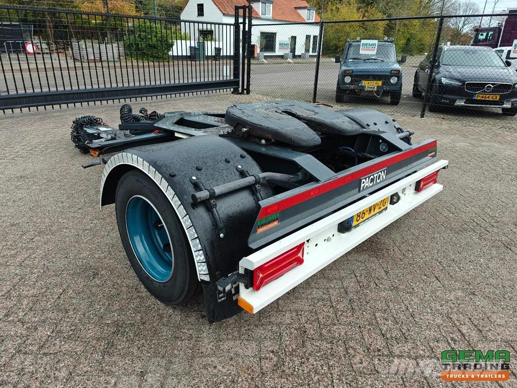 Pacton DXX.110 single-axle saf 10t dolly mega-lzv - mint Dollies and Dolly Trailers