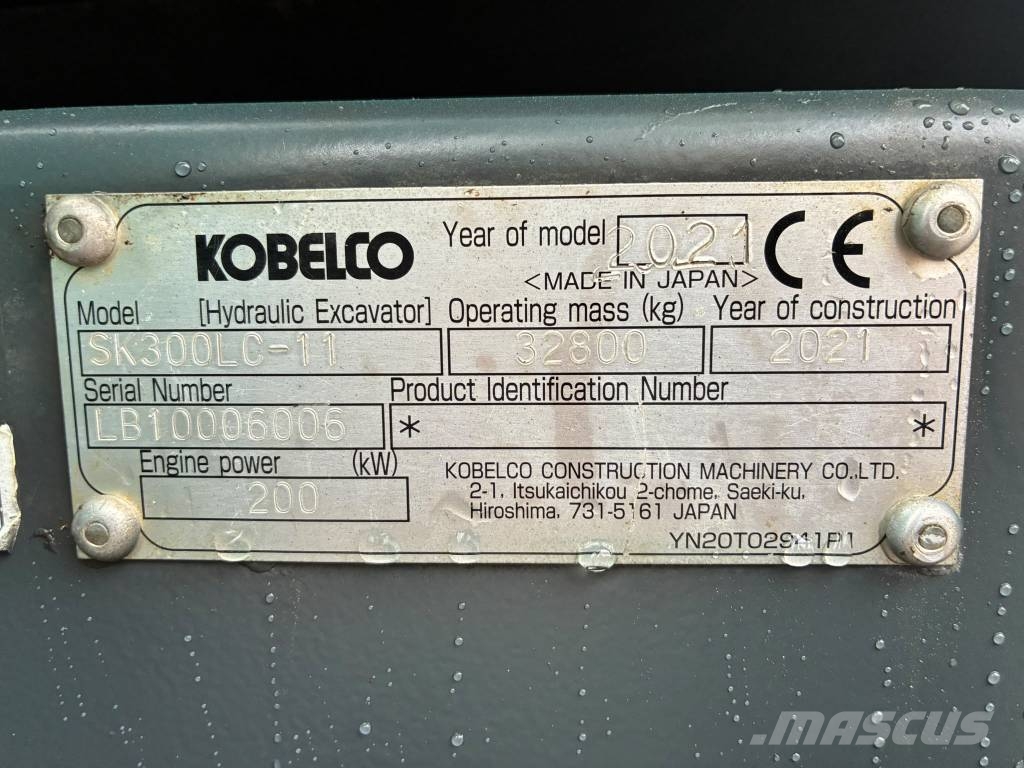 Kobelco SK 300 LC-11 Telakaivukoneet