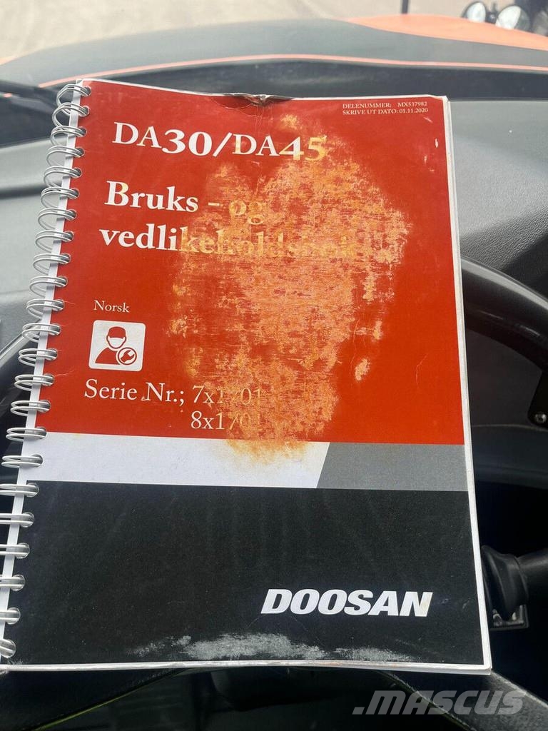Doosan DA 45 Camiones articulados
