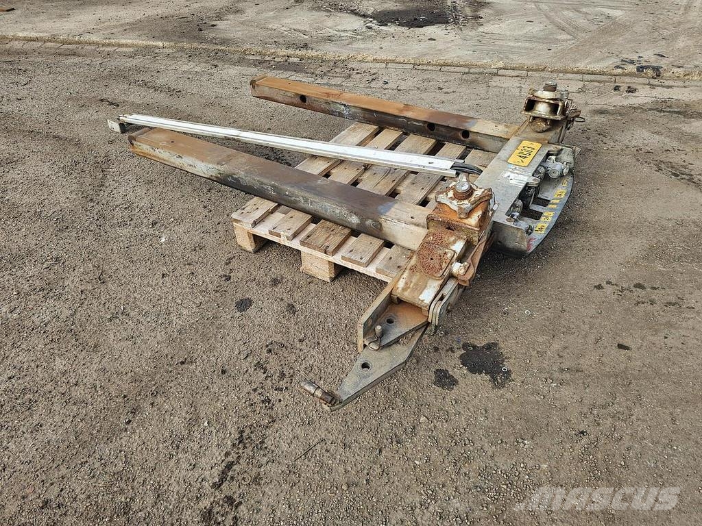 Van Hool FRONT SLIDING CONTAINER CHASSIS PART. Otros componentes
