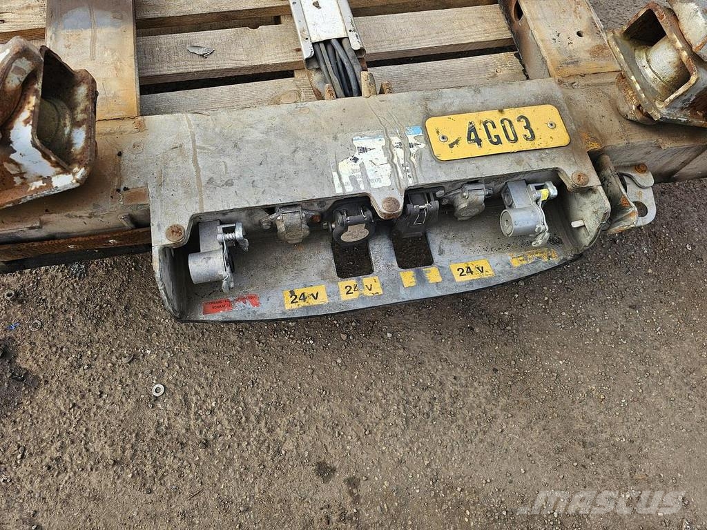 Van Hool FRONT SLIDING CONTAINER CHASSIS PART. Otros componentes