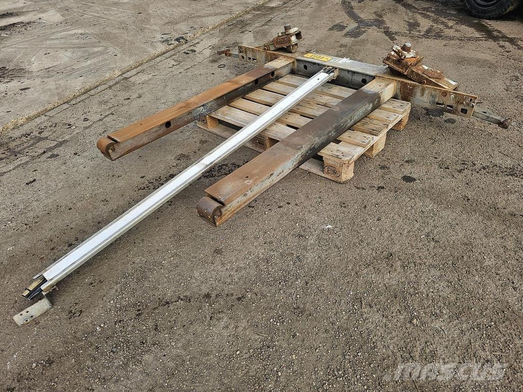 Van Hool FRONT SLIDING CONTAINER CHASSIS PART. Otros componentes