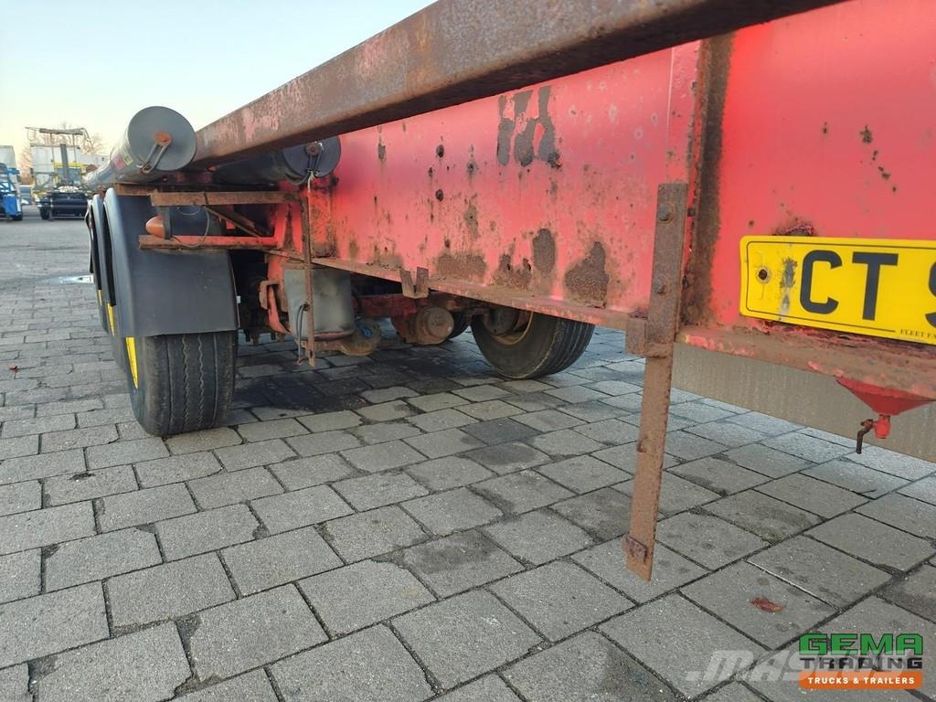 Tinsley TT1527/40AS 3 Axles BPW - 30FT Tipping Chassis - R Kontejnerske poluprikolice