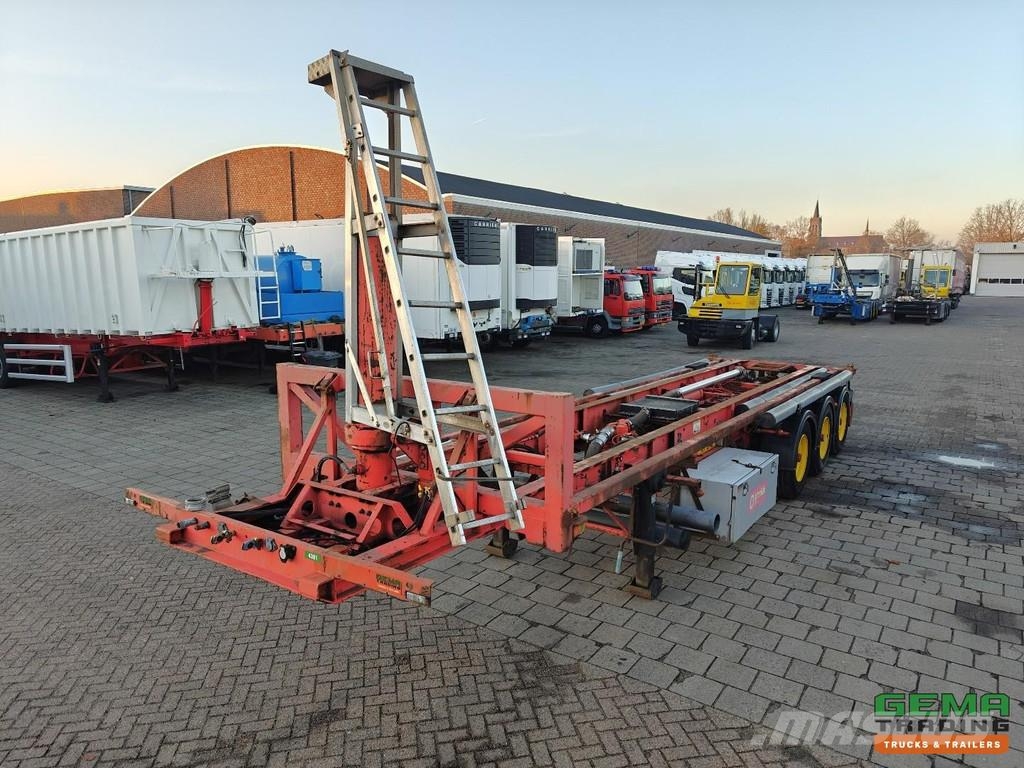 Tinsley TT1527/40AS 3 Axles BPW - 30FT Tipping Chassis - R Kontejnerske poluprikolice