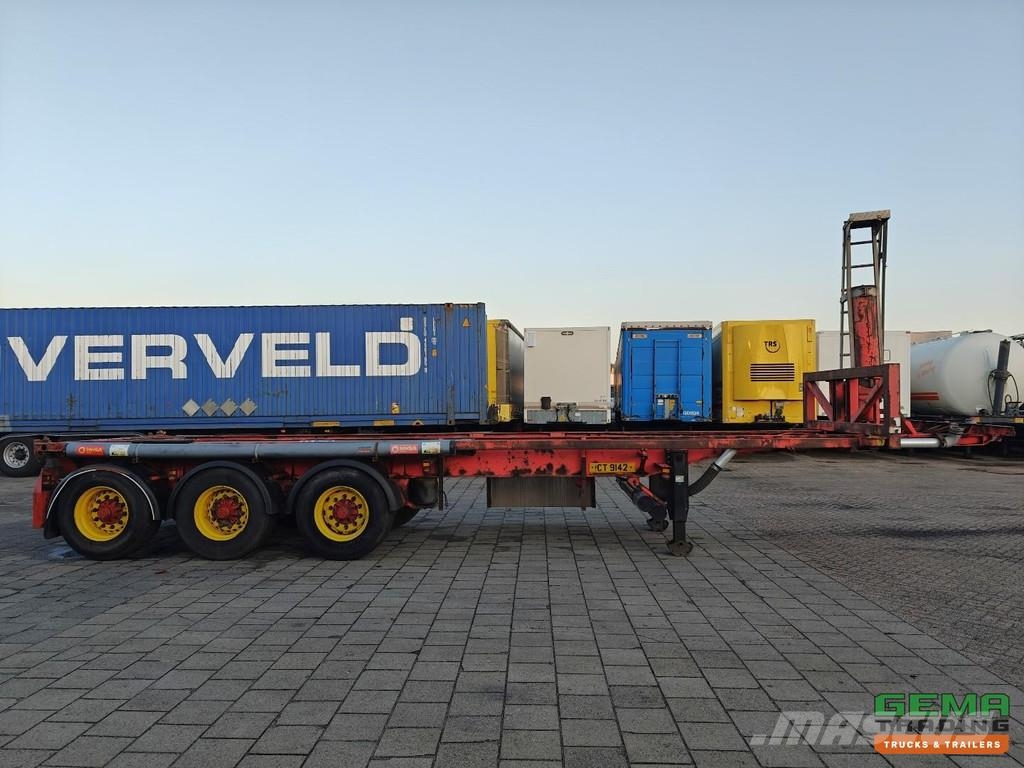 Tinsley TT1527/40AS 3 Axles BPW - 30FT Tipping Chassis - R Kontejnerske poluprikolice