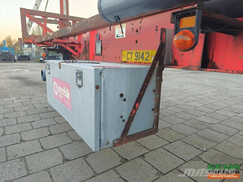 Tinsley TT1527/40AS 3 Axles BPW - 30FT Tipping Chassis - R Kontejnerske poluprikolice