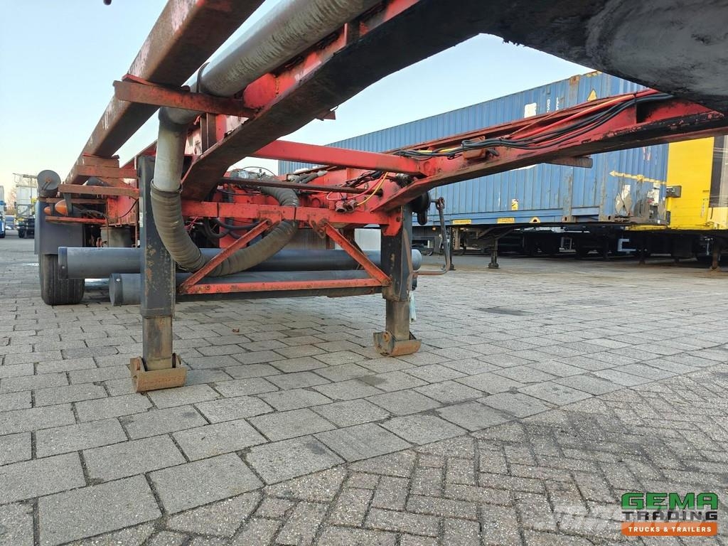 Tinsley TT1527/40AS 3 Axles BPW - 30FT Tipping Chassis - R Kontejnerske poluprikolice