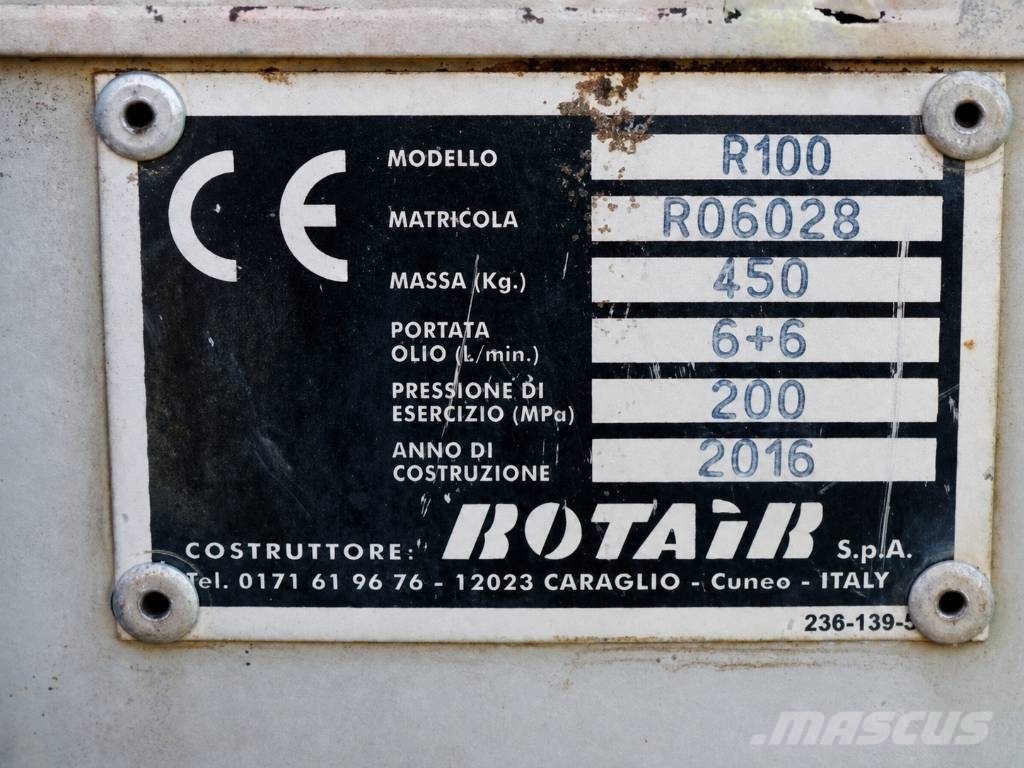 Rotair Rampicar R100 AE | 2016 عربات نقل قلابة للمواقع